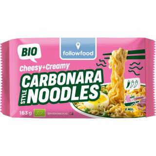 Cheesy Creamy Carbonara Noodles