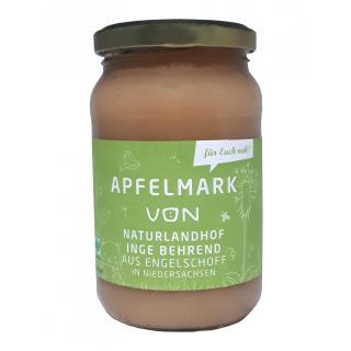 Apfelmark, ungesüßt, kleines Glas