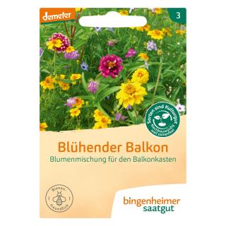 Saat Blumenmischung Blühender Balkon