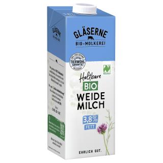H-Milch 3,8%, Weidemilch (Gebindeartikel)