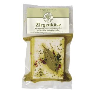 Ziegenkäse, mariniert