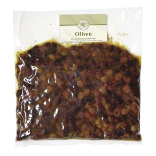Leccino-Oliven ohne Stein (Großgebinde)