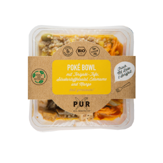 Poké Bowl Teriyaki-Tofu Süßkartoffelsalat