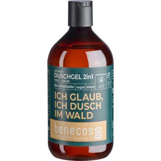 Duschgel 2in1 Zirbelkiefer "Ich glaub ich dusch im Wald"