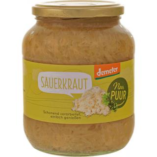 Sauerkraut im Glas