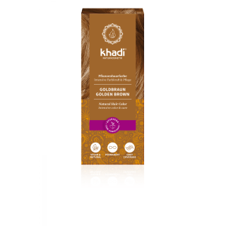 Pflanzenhaarfarbe Goldbraun