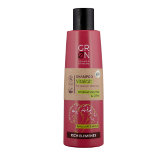 Shampoo Vitalität Brokkolisamenöl Olive