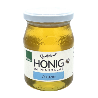Akazien-Honig im Pfandglas