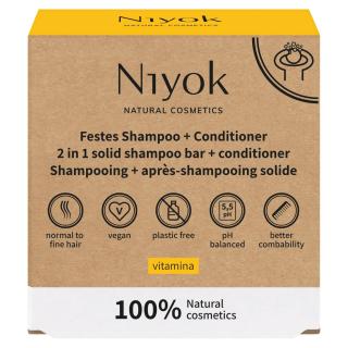 2in1 Festes Shampoo + Conditioner Vitamina