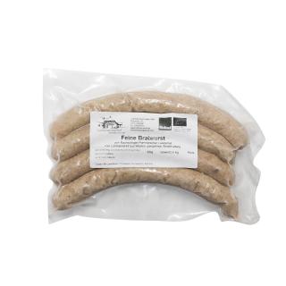 TK Lamm-Bratwurst fein vom Rauhwolligen Pommerschen Landschaf