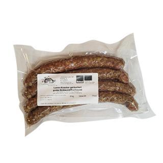 TK Lamm-Bratwurst geräuchert grob vom Rauhwolligen Pommerschen Landschaf