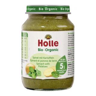 Babynahrung Spinat mit Kartoffeln