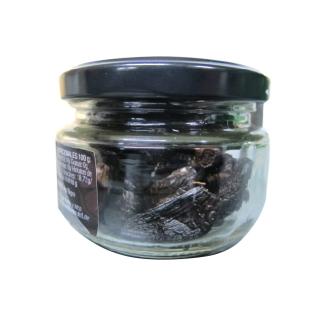 Knoblauch schwarz im Glas (fermentiert)