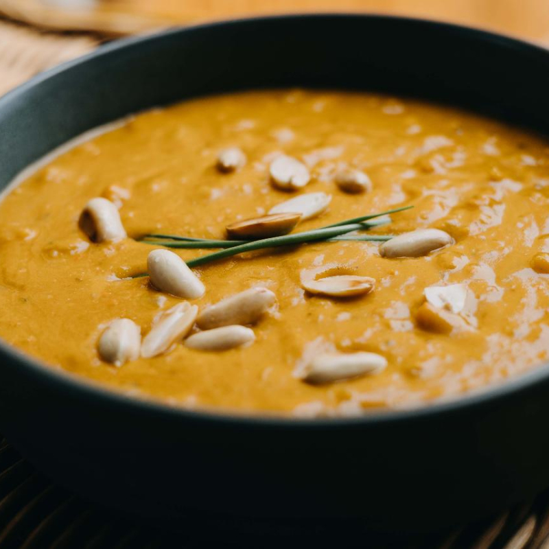 Afrikanische Kürbissuppe