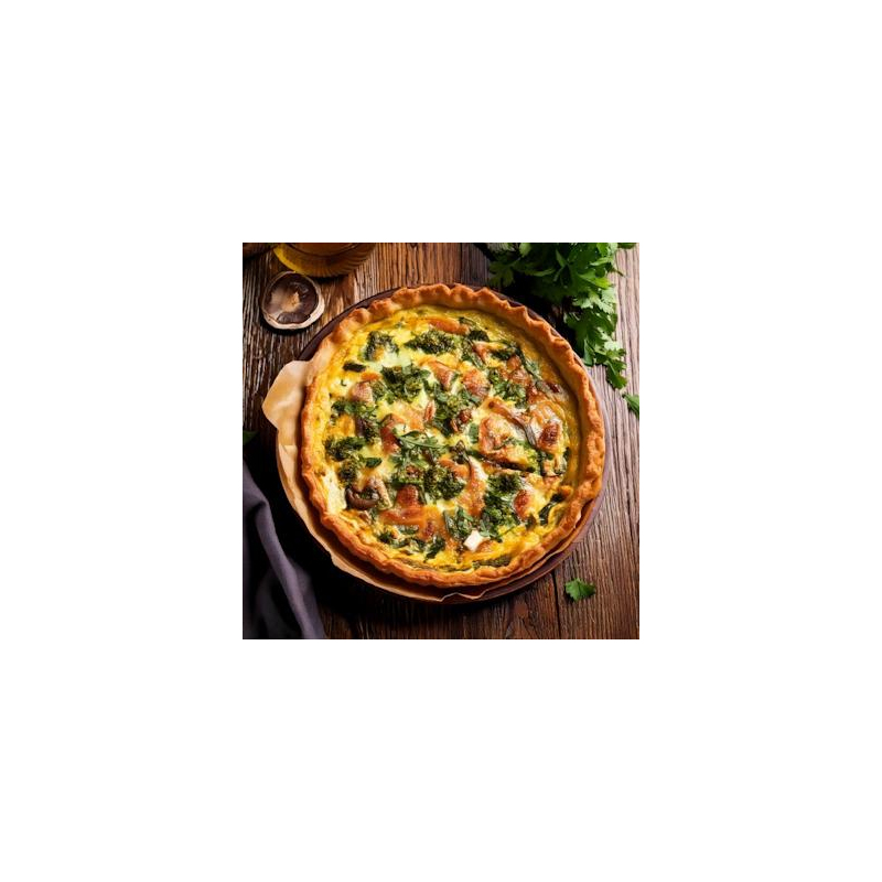 Bärlauch-Pilz-Tarte