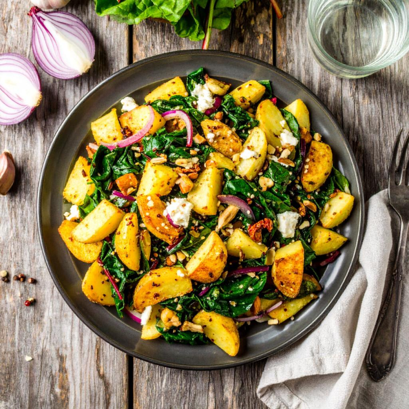 Mangold-Kartoffelsalat