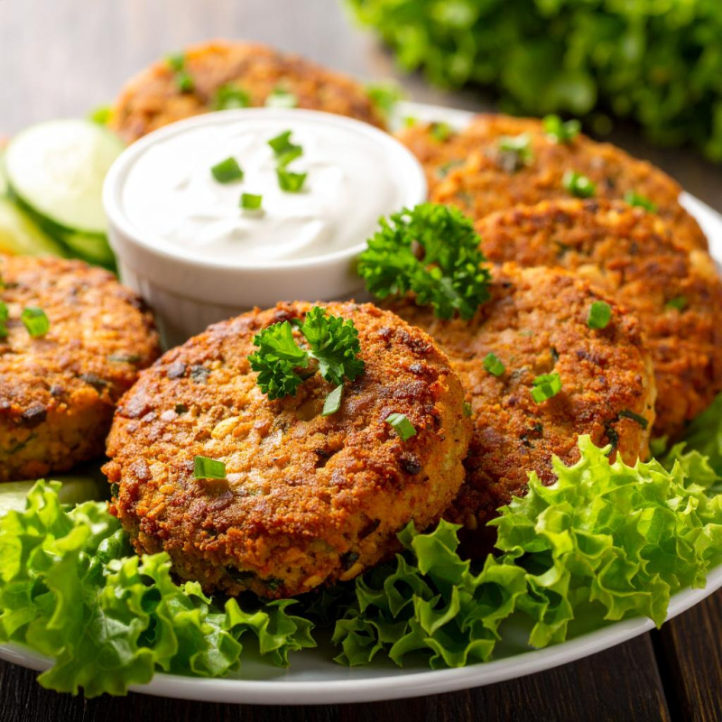 Haferflocken-Bratling