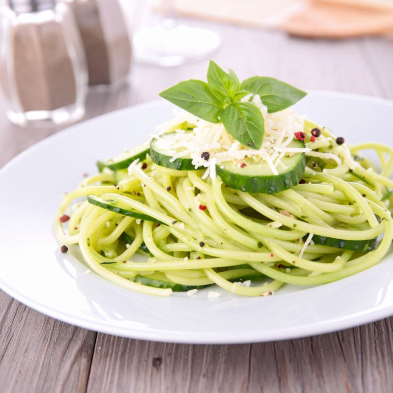 Gurken-Spaghetti
