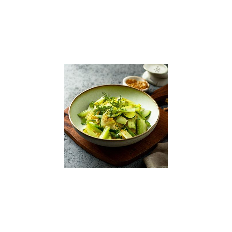 Fenchel-Gurken-Pfanne