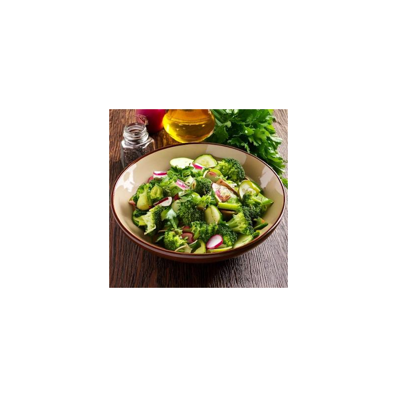 Frühlingssalat mit Bärlauch-Vinaigrette