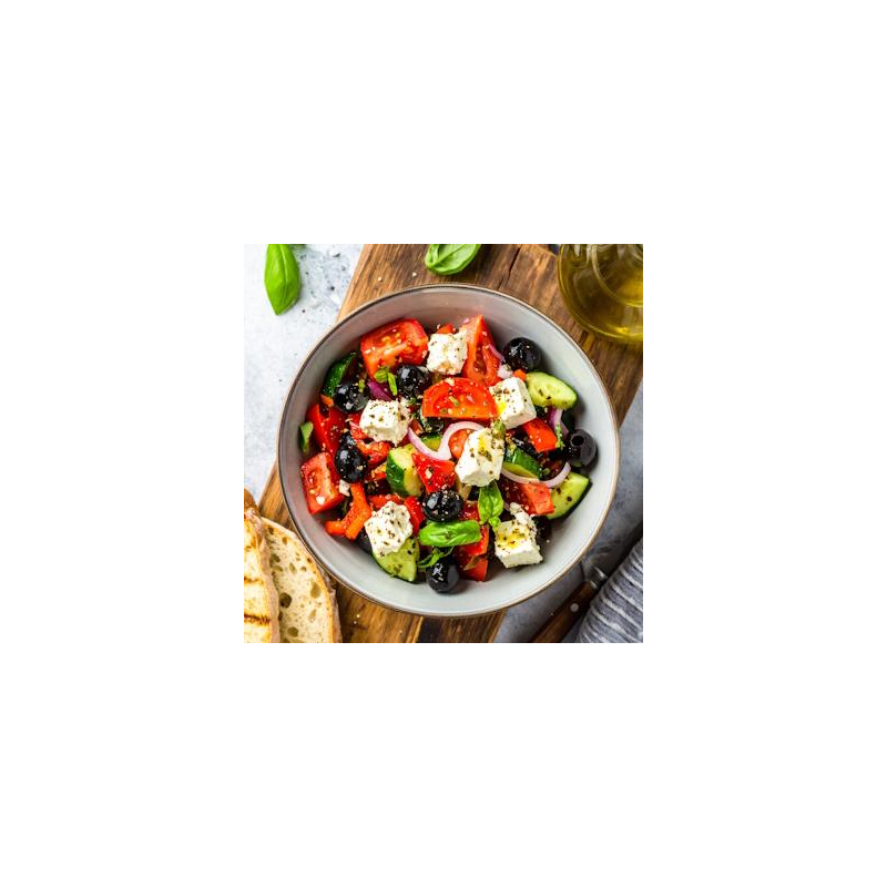 Veganer Hirtensalat Griechische Art