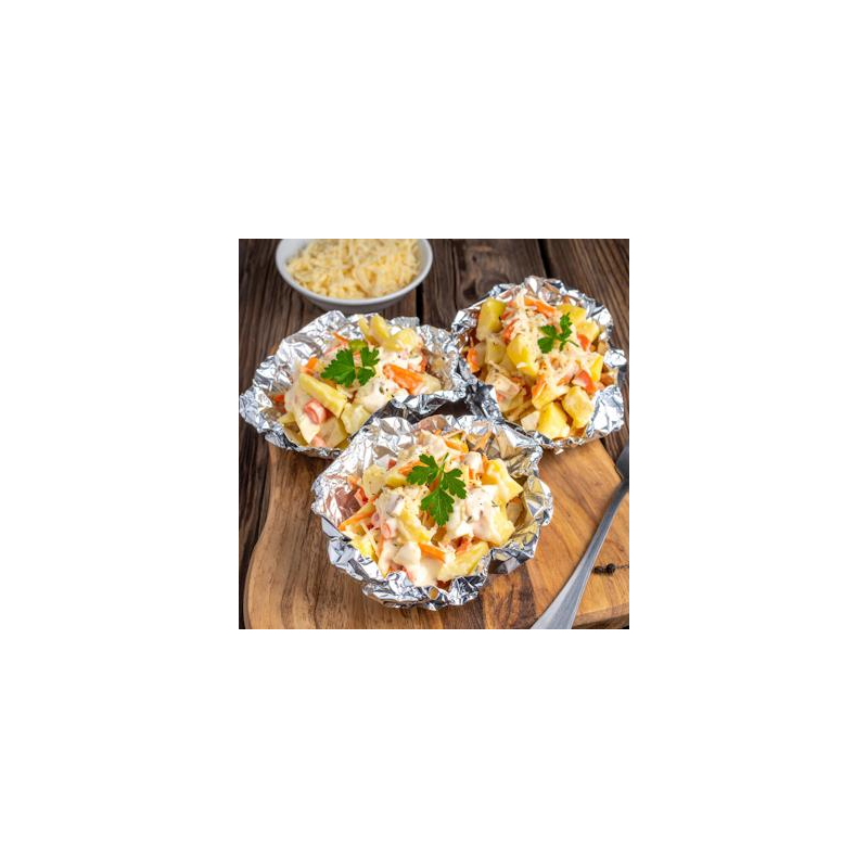 Kartoffelsalat vom Grill