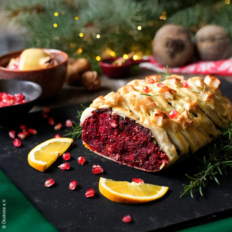 Rote Bete Wellington