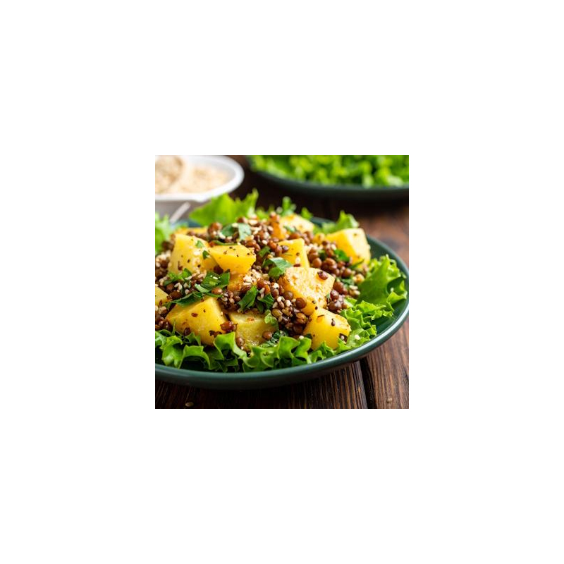 Endivien-Linsen Salat