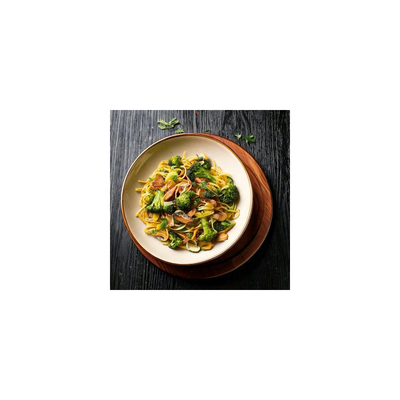 Spaghetti Gemüsepfanne