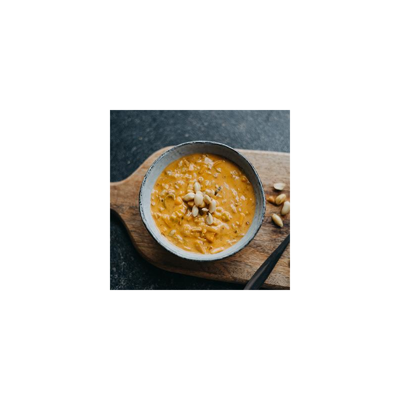 Süßkartoffel-Erdnuss-Suppe