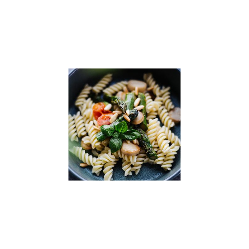 Pasta mit Zuckerschoten