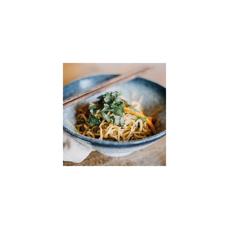 Koriander Knoblauch Nudeln