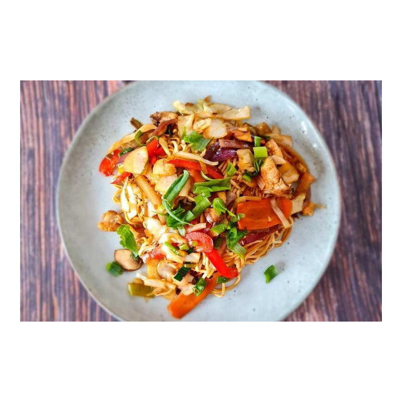 Bratnudeln mit Gemüse