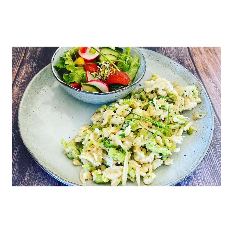 Dinkel-Bärlauch Spätzle