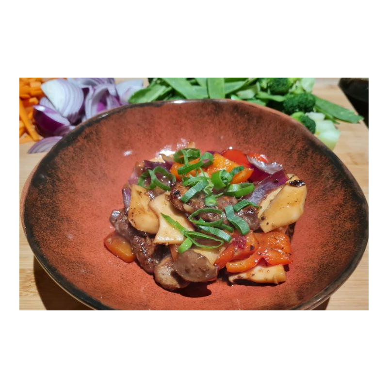 Rindfleisch mit 8-Gewürze-Pulver