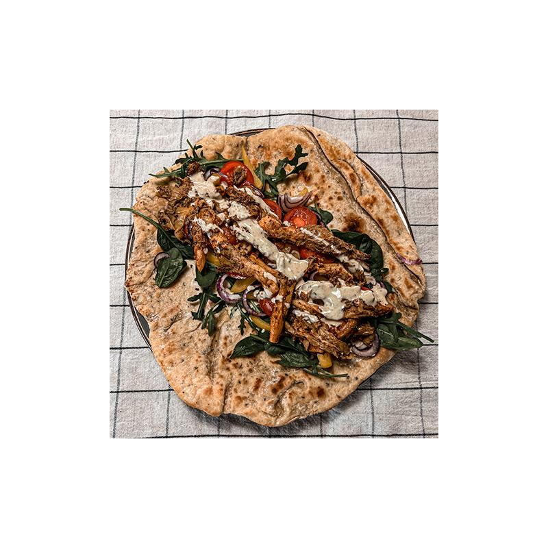 Schawarma mit Austernpilzen