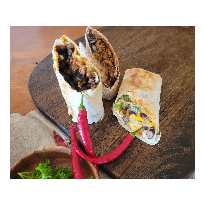 Burrito mit Bohnen-Hack