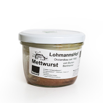 Mettwurst vom Bunten Bentheimer