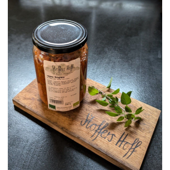 Vegane Bolognese mit Kürbis & Linsen