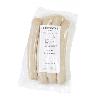 Lammbratwurst 4 Stück