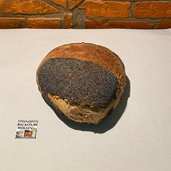 Weizenbrot mit Mohn