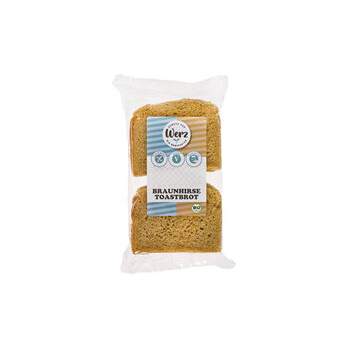 Braunhirse Toastbrot glutenfrei (Gebindeartikel)