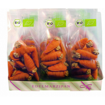Marzipan Rübli für die Torte (Möhren Deko)