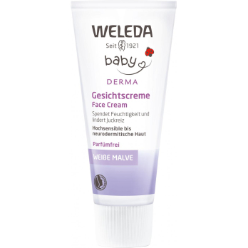 Baby Derma Gesichtscreme Weiße Malve