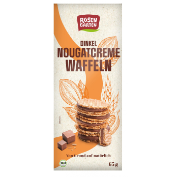 Dinkel Nougatcreme Waffeln
