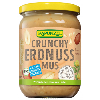 Erdnussmus Crunchy 500 g