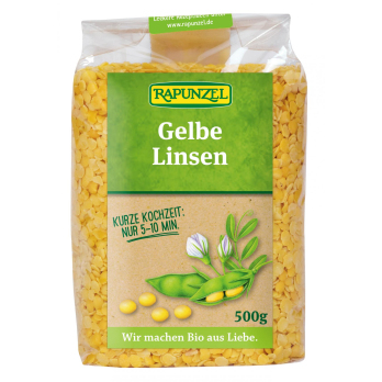 Linsen gelb