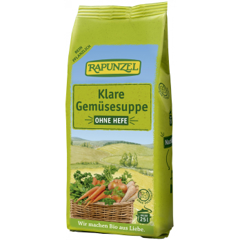 Klare Gemüsesuppe ohne Hefe (Brühe), Nachfüllpack