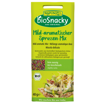 Mild-aromatischer Sprossen-Mix bioSnacky