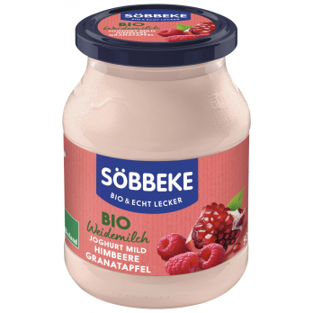 Joghurt Himbeere-Granatapfel 3,8%, Glas